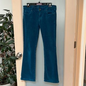 Kut from the Kloth teal corduroys 6